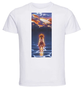 T-Shirt Unisex White Page of Cups Illustrations - aMare T-Shirt Unisex White Page of Cups Illustrations - aMare