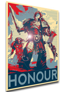 Poster Propaganda - Warhammer - HONOUR