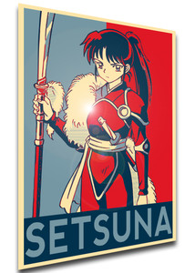 Poster Propaganda - Yashahime Princess Half-Demon - Setsuna Higurashi - LL0872 Poster Propaganda - Yashahime Princess Half-Demon - Setsuna Higurashi - LL0872