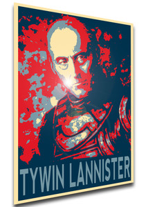 Poster Propaganda Serie Tv - Game of Thrones - Tywin Lannister Variant 01 Poster Propaganda Serie Tv - Game of Thrones - Tywin Lannister Variant 01