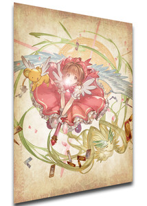 Poster Wanted - Card Captor Sakura - Kinomoto & Kero-chan - LL2108 Poster Wanted - Card Captor Sakura - Kinomoto & Kero-chan - LL2108