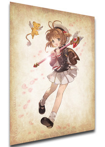 Poster Wanted - Card Captor Sakura - Kinomoto & Kero-chan Variant - LL2120 Poster Wanted - Card Captor Sakura - Kinomoto & Kero-chan Variant - LL2120