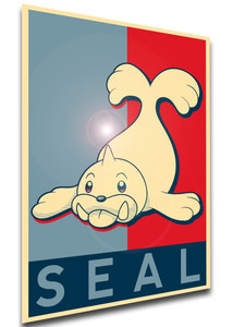 Poster - Propaganda - MA0389 - Pokemon - Seal