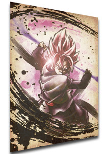 Poster Wanted - Dragon Ball - Black Goku SSR Variant