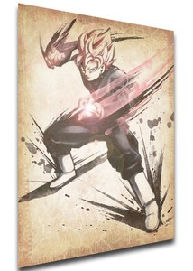 Poster Wanted - Dragon Ball - Black Goku SSR