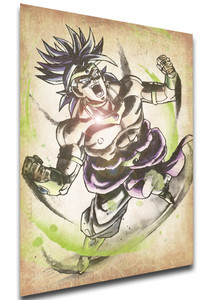 Poster Wanted - Dragon Ball - Broly