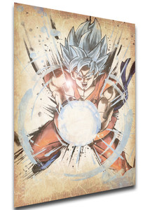 Poster Wanted - Dragon Ball - Goku SSB Variant