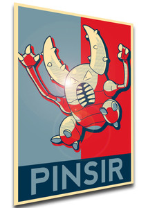 Poster - Propaganda - MA0397 - Pokemon - Pinsir