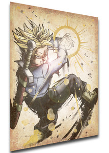 Poster Wanted - Dragon Ball - Trunks SSJ