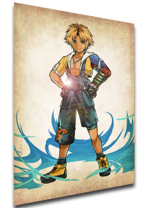 Poster Wanted - Final Fantasy X - Tidus - LL1201