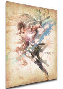 Poster Wanted - Hakuoki - Hajime Saito - LL2993