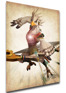 Poster Wanted - Hyrule Warriors Age of Calamity - Teba - LL1531