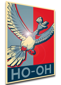 Poster - Propaganda - MA0403 - Pokemon - Ho Oh