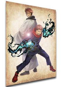 Poster Wanted - Jujutsu Kaisen - Yuji Itadori & Sukuna - LL2447 Poster Wanted - Jujutsu Kaisen - Yuji Itadori & Sukuna - LL2447