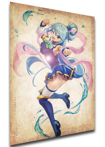 Poster Wanted - Konosuba - Aqua - LL2443