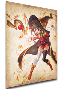 Poster Wanted - Konosuba - Megumin - LL2444