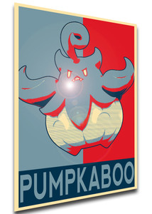 Poster - Propaganda - MA0405 - Pokemon - Pumpkaboo