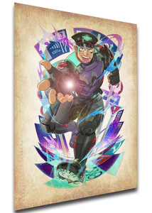 Poster Wanted - Live A Hero - Shaft - LL3001