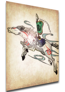 Poster Wanted - Okami - Celestial Gods - Kazegami - LL1693