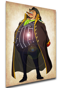 Poster Wanted - One Piece - Capone Bege - LL1785