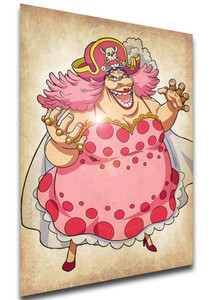 Poster Wanted - One Piece - Charlotte Linlin - Big Mom - LL1772 Poster Wanted - One Piece - Charlotte Linlin - Big Mom - LL1772
