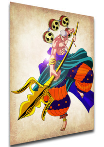 Poster Wanted - One Piece - Enel - LL1758 Poster Wanted - One Piece - Enel - LL1758