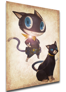 Poster Wanted - Persona 5 - Morgana - Mona - LL2520