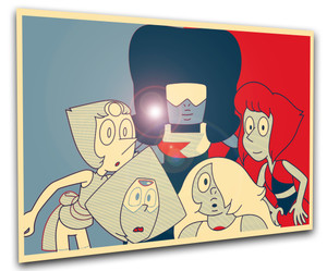 Poster Propaganda Full - MA0246 - Steven Universe - Crystal Gems variant Poster Propaganda Full - MA0246 - Steven Universe - Crystal Gems variant