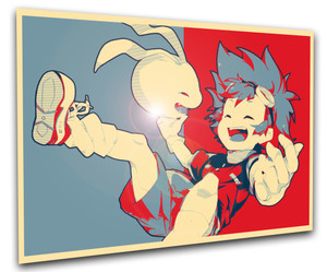 Poster Propaganda Full - MA0249 - Digimon - Tai and Koromon