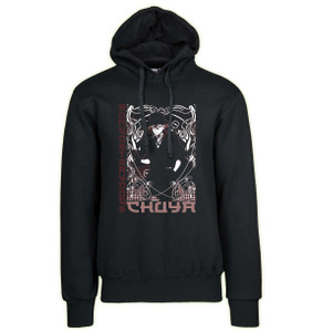 Hoodie Unisex Black Japanese Style - Bungo Stray Dogs - Nakahara Chuya SA1014 Hoodie Unisex Black Japanese Style - Bungo Stray Dogs - Nakahara Chuya SA1014