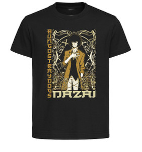 T-Shirt Unisex Black Japanese Style - Bungo Stray Dogs - Osamu Dazai SA1013 T-Shirt Unisex Black Japanese Style - Bungo Stray Dogs - Osamu Dazai SA1013