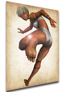 Poster Wanted - Street Fighter x Tekken - Elena - LL1919