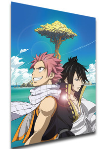 Poster Anime - Fairy Tail Natsu & Zeref SA0782