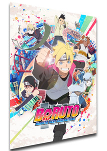 Poster Locandina Anime Boruto Naruto Next Generations Poster Locandina Anime Boruto Naruto Next Generations