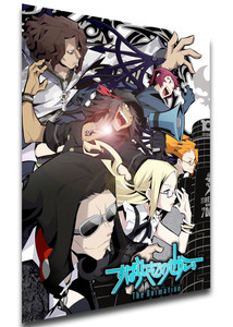 Poster Locandina Anime The World Ends with You Variant 01 Poster Locandina Anime The World Ends with You Variant 01
