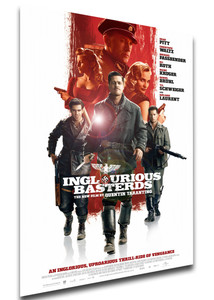Poster Locandina - Inglourious Basterds - Quentin Tarantino (2009)