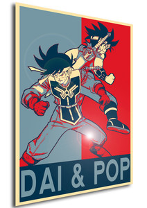 Poster - Propaganda - Dragon Quest The Adventure of Dai - Dai & Pop Poster - Propaganda - Dragon Quest The Adventure of Dai - Dai & Pop