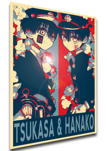 Poster Propaganda - Toilet Bound Hanako Kun - Tsukasa & Hanako SA0853 Poster Propaganda - Toilet Bound Hanako Kun - Tsukasa & Hanako SA0853