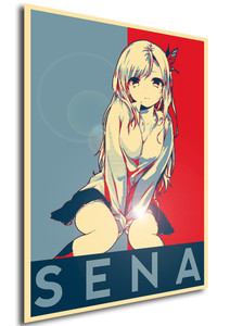 Poster - Propaganda - Haganai - Sena Kashiwazaki