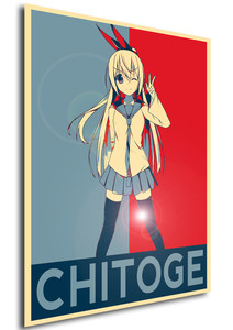 Poster - Propaganda - Nisekoi - Chitoge Kirisaki variant 11