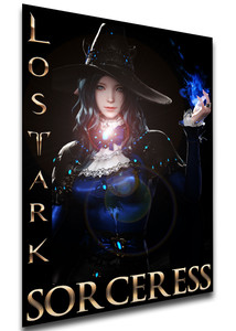Poster Japanese Style - Lost Ark - Sorceress Poster Japanese Style - Lost Ark - Sorceress