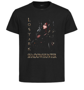 T-Shirt Unisex Black Japanese Style - Lost Ark - Shadowhunter