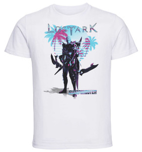 T-Shirt Unisex White Vaporwave Style - Lost Ark - Sharpshooter