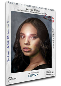 Poster Locandina - 13 Reasons Why - Final Season - Jessica Davis - LL0323