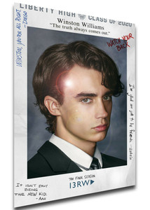 Poster Locandina - 13 Reasons Why - Final Season - Winston Williams - LL0327