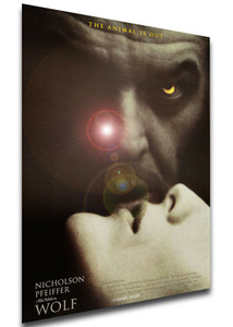 Poster Locandina - Jack Nicholson - Wolf - La Belva e Fuori (1994)