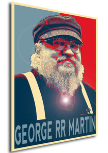 Poster - Propaganda - Scrittore - George RR Martin