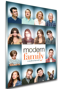 Poster Locandina - Serie TV - Modern Family - Final Season - LL0300 Poster Locandina - Serie TV - Modern Family - Final Season - LL0300