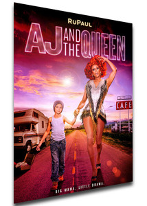 Poster Locandina - Serie Tv - RuPaul - AJ and the Queen - SA02140 Poster Locandina - Serie Tv - RuPaul - AJ and the Queen - SA02140
