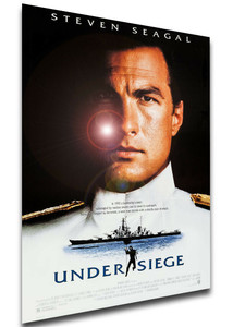 Poster Locandina - Steven Seagal - Under Siege - Trappola in alto mare (1992)